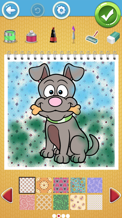 Screenshot #3 pour Chien Dessins à Colorier