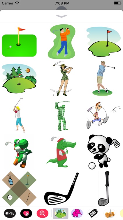 Goofy Golf Sticker Pack