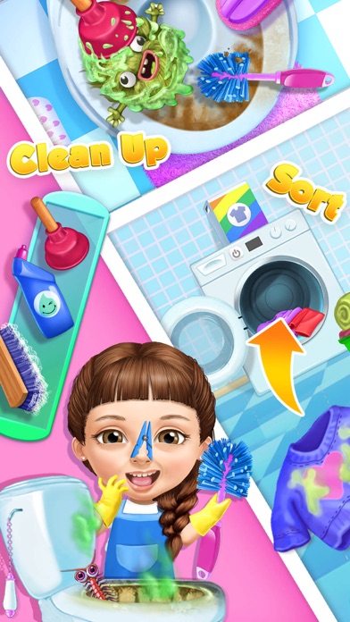 How to cancel & delete Sweet Baby Girl Cleanup 5 - No Ads from iphone & ipad 4