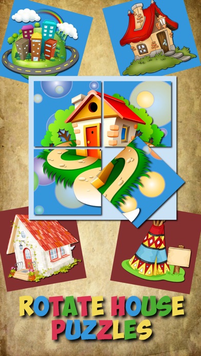 Puzzles - houses for childrenのおすすめ画像1