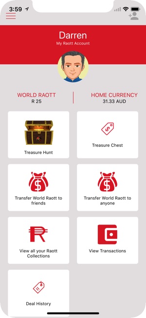 World Raotts Treasure Hunt