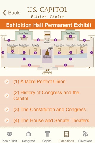 U.S. Capitol Visitor Guide screenshot 4