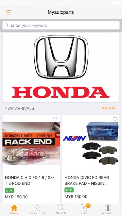 Myautoparts screenshot 2