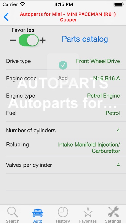 Autoparts for Mini screenshot-4