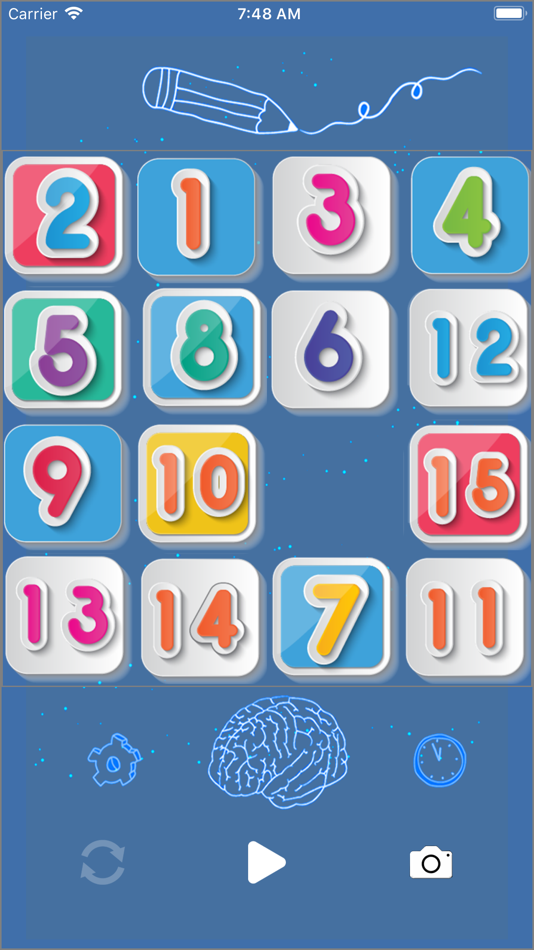 #1. 15.Puzzle (iOS) 由: Bothina Elzoobi