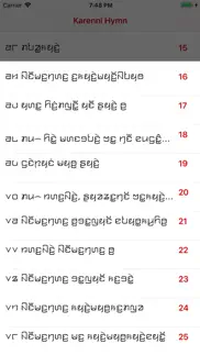 karenni hymn iphone screenshot 4