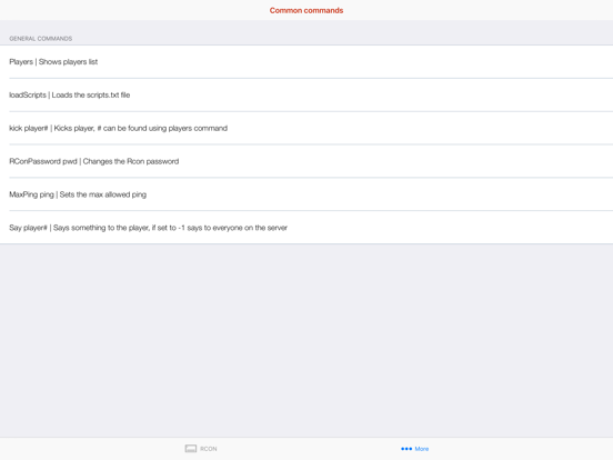 Screenshot #6 pour RCON Admin for Arma, Dayz