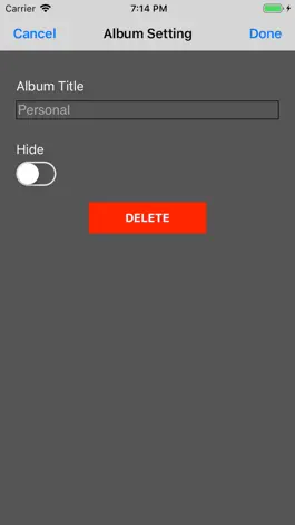 Game screenshot iPrivate Foto apk