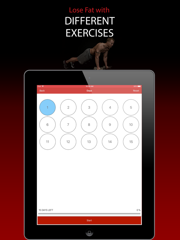 Fat Burner: Healthy Diet Plan iPad screenshot