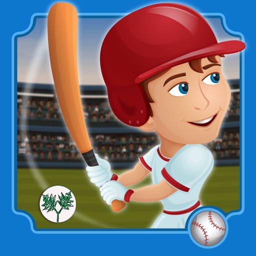 Kids Baseball Practice League Icon