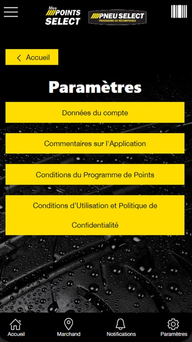App screenshot