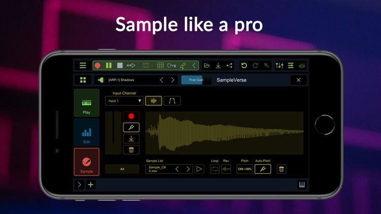 Stagelight: Audio and MIDI DAW screenshot-6