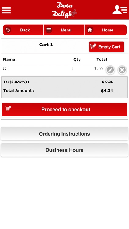 Dosa Delight NY screenshot-4