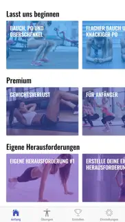 30 tage bauch- und kniebeugen iphone bildschirmfoto 1