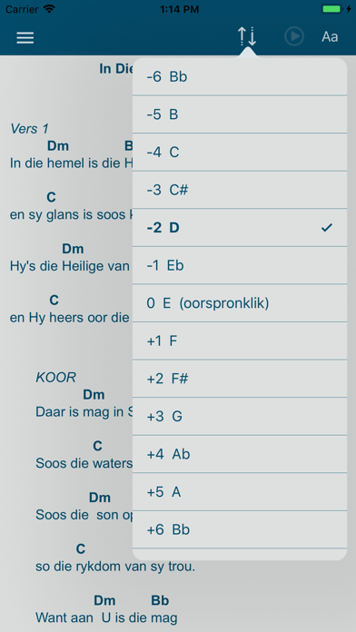 Screenshot 4 of Kerkmusiek App