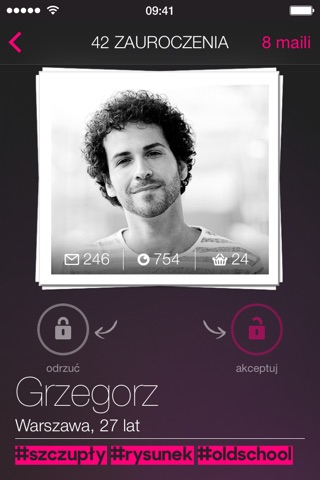 adopte - aplikacja randkowa screenshot 2