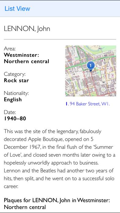 London Plaques: Explore London with Shire Publications and Open Plaques Screenshot 2