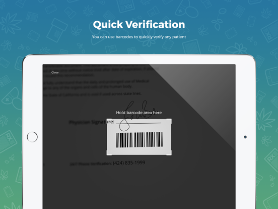 Verification420 1.1 iPad screenshot 4 - Medical app
