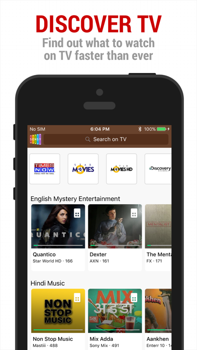 How to cancel & delete Sensy India TV Guide & Remote from iphone & ipad 1