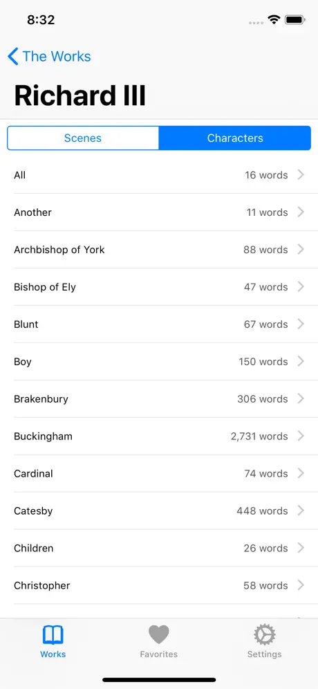 The Shakespeare App