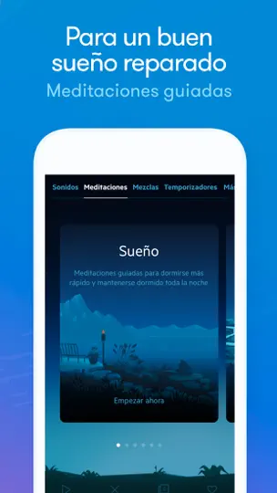 Captura de pantalla de Relax Melodies P: Sleep Sounds en iPhone 3