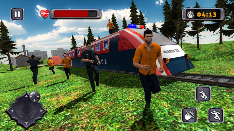 City Police Train Driver Game
