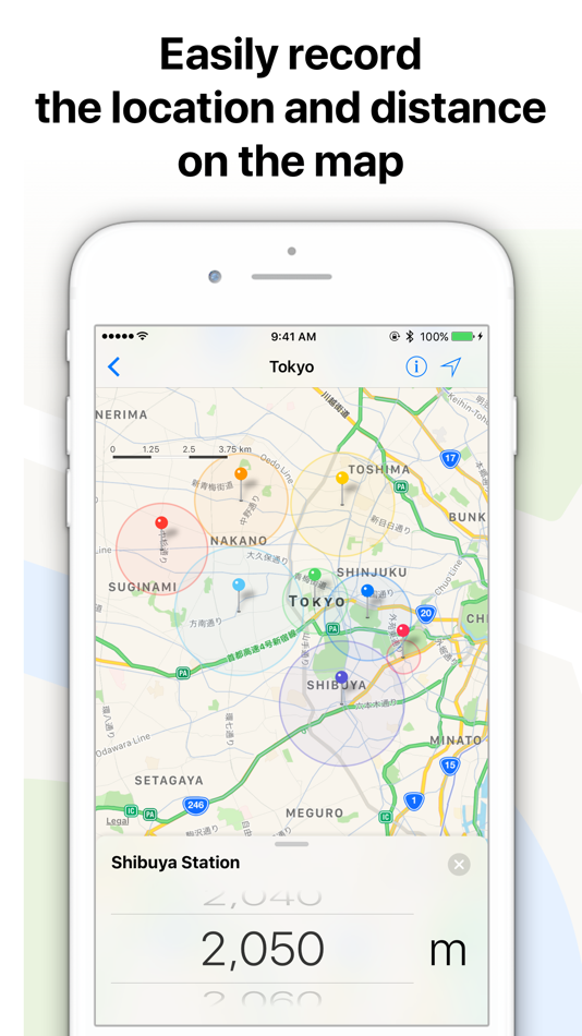 Radius Map - 1.1.0 - (iOS)