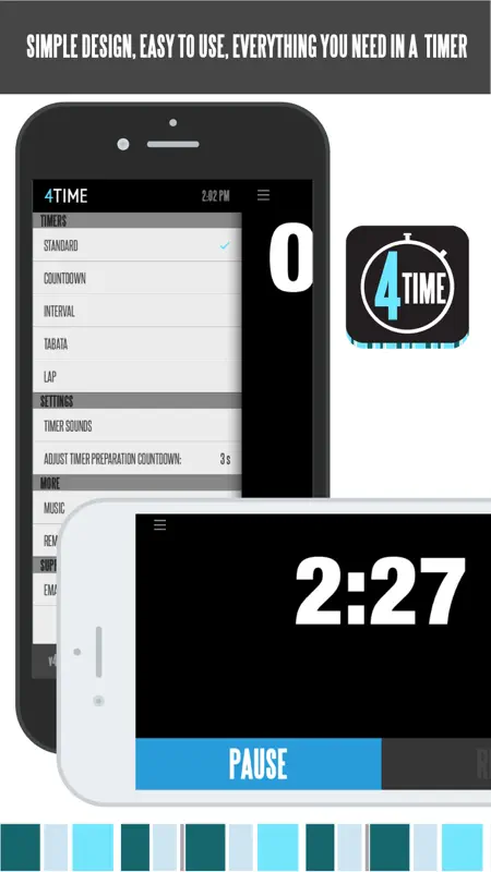 4Time — XF WOD TIMER screenshot 1 of 5