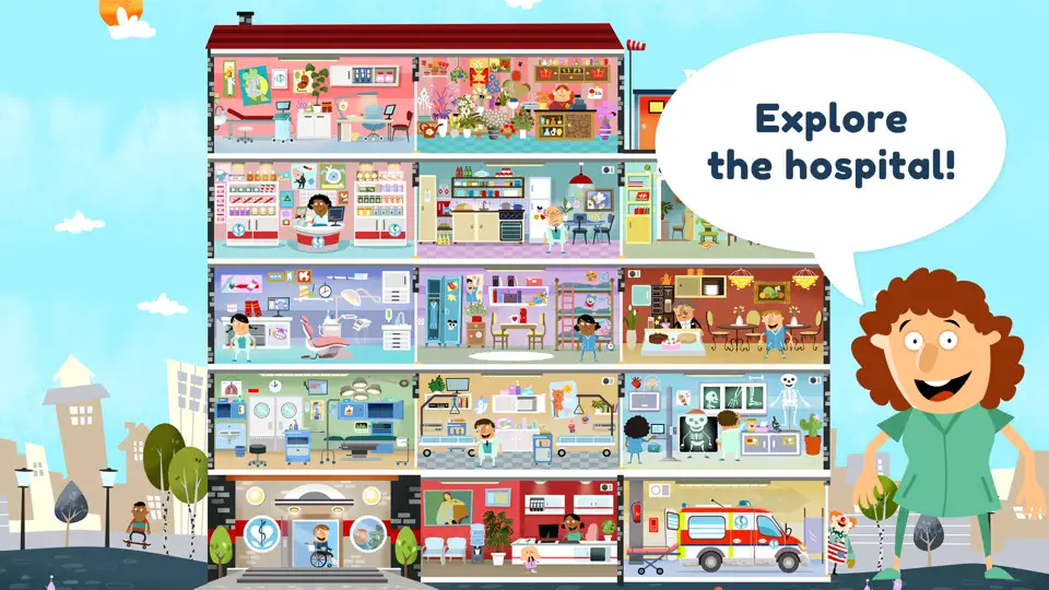 Little Hospital For Kids iPhone Screenshot 1