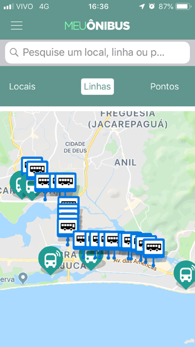 Meu Ônibus Cidade Jardim Screenshot