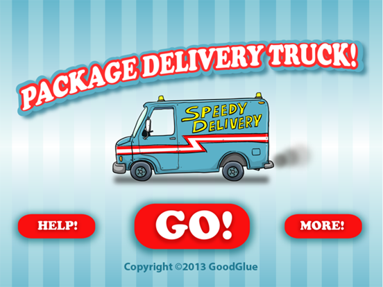 Package Delivery Truck iPad app afbeelding 1