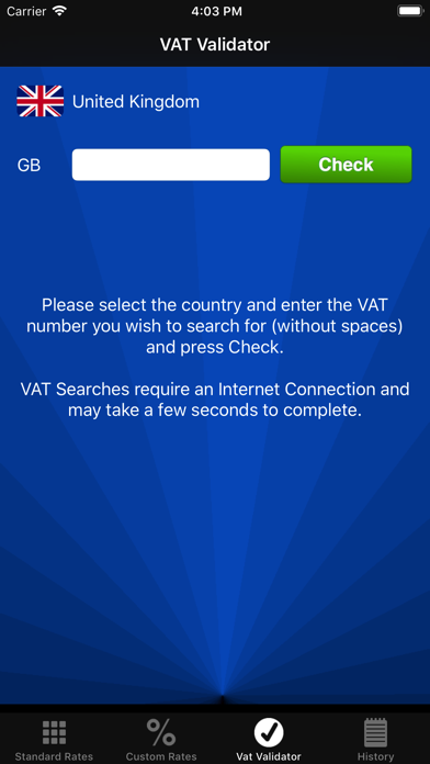 Calc VAT – UK VAT Calculator Screenshot