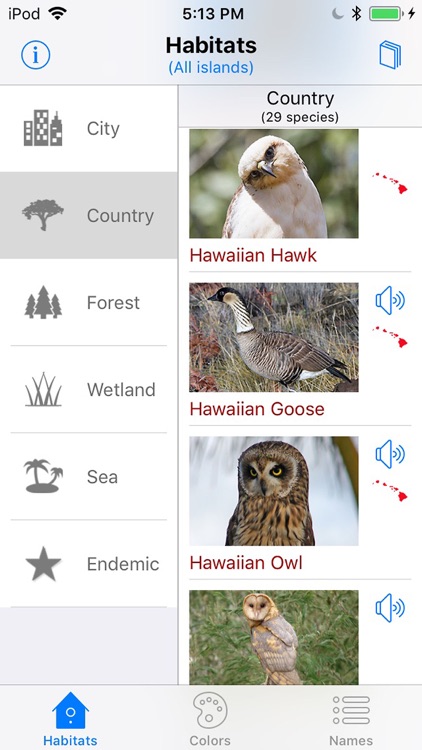 Bird ID Hawaii for iPhone