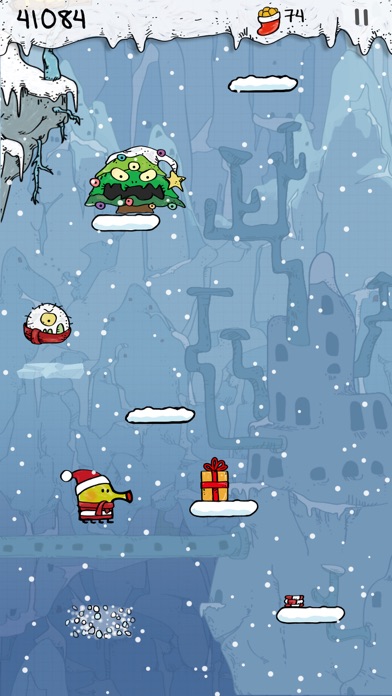 Doodle Jump Christmas PLUS Screenshot