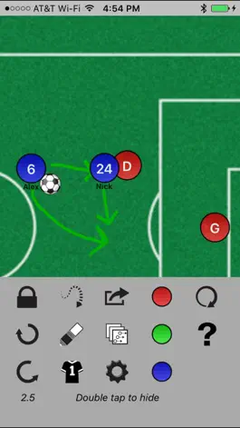 Game screenshot Soccer WhiteBoard apk