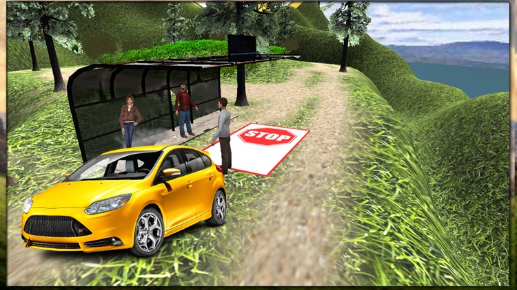 Taxi Simulator Mountain Drive screenshot-3
