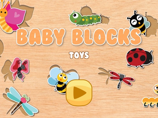 Screenshot #4 pour Fun Insect Shape Blocks Puzzle