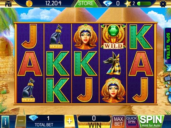 Diamonds Of Egypt Slots iPad screenshot