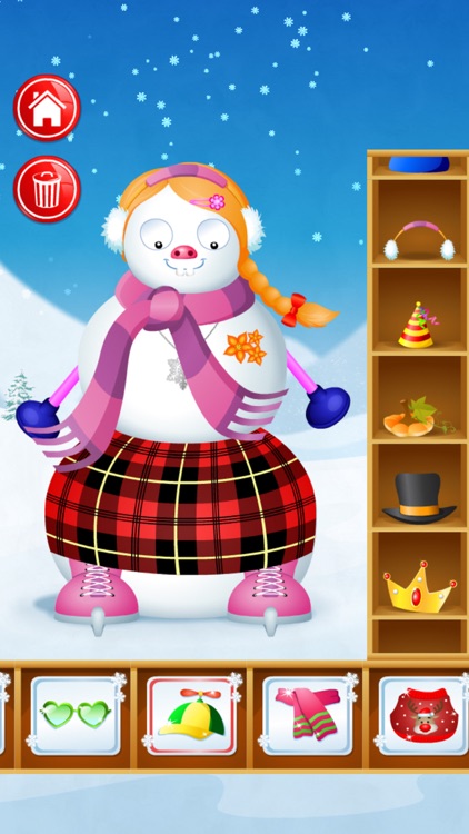 Gry dla Dziewczynek - Bałwan screenshot-6