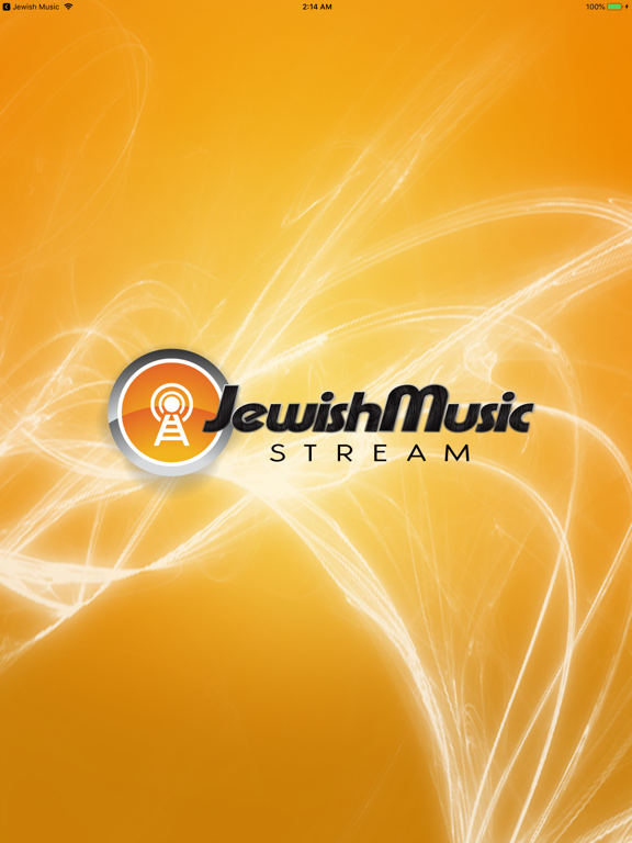 JewishMusic Stream iPad screenshot 1 - Music app
