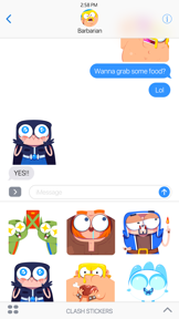 Clash Theater Stickers screenshot