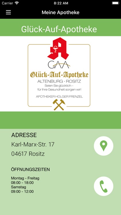 Glück-Auf-Apo-Rositz - Frenzel