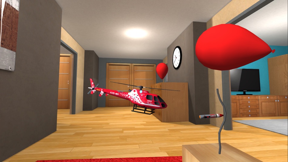 #2. Helidroid 3B: 3D RC Helicopter (iOS) 由: MH Production