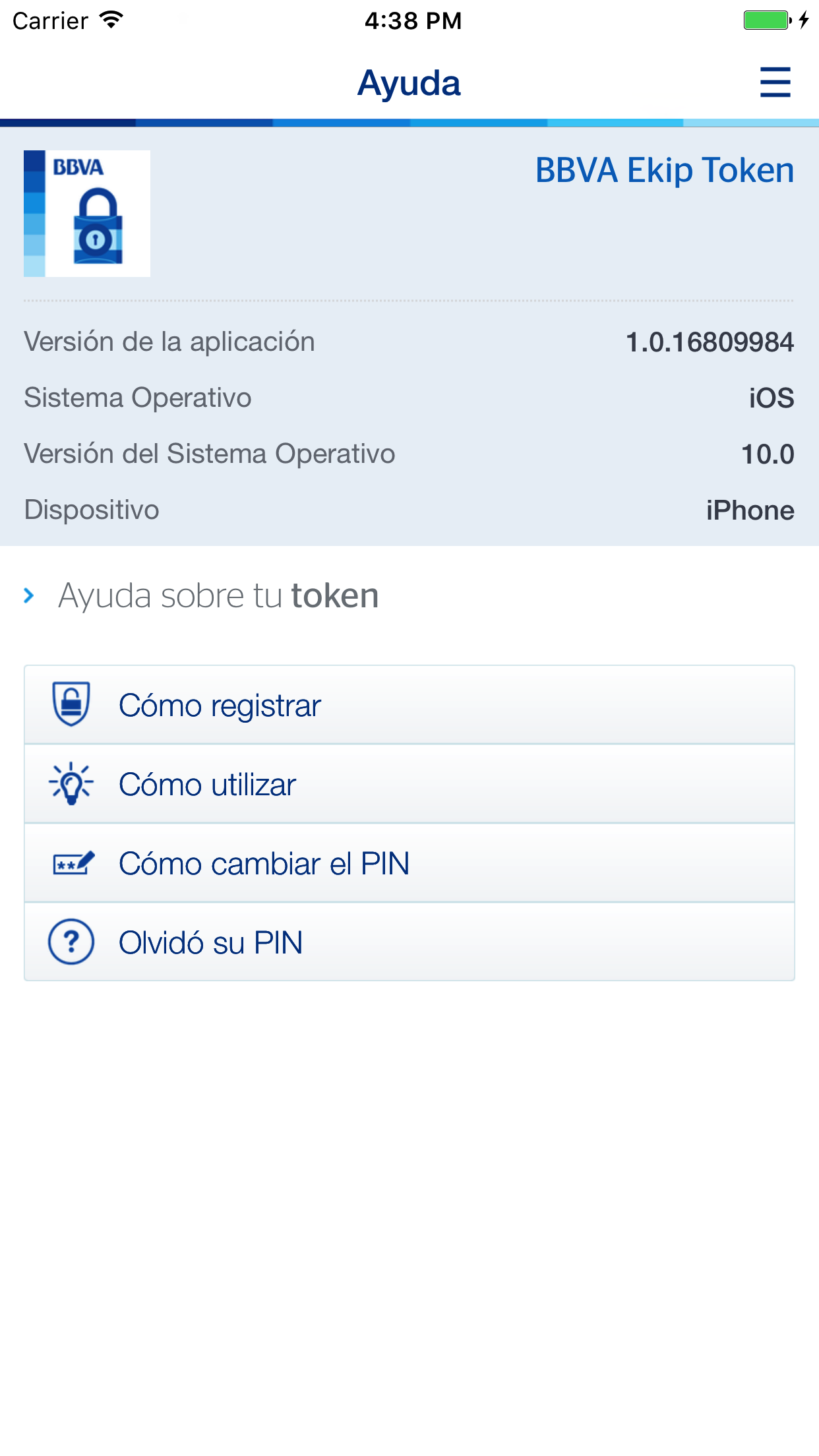 BBVA Ekip Token | CO