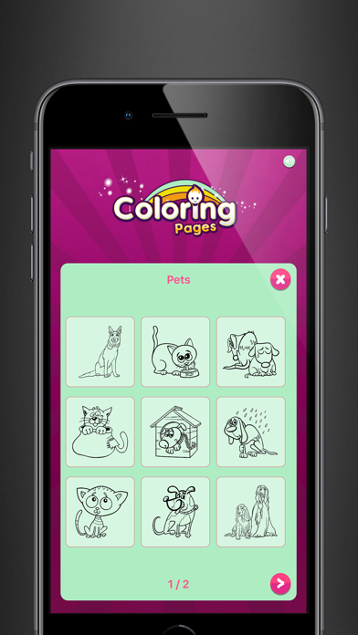 Coloring pages HD screenshot 3