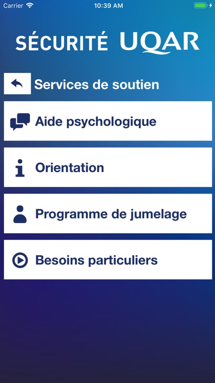 Sécurité UQAR screenshot-4