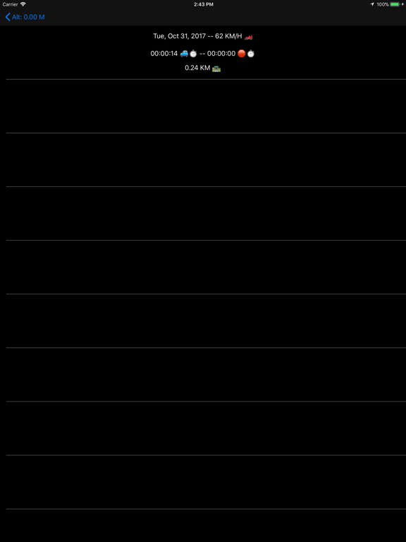 Average Speed & Calculator iPad screenshot 2 - Travel app