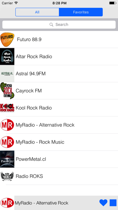 Screenshot #2 pour Rock Music Radio