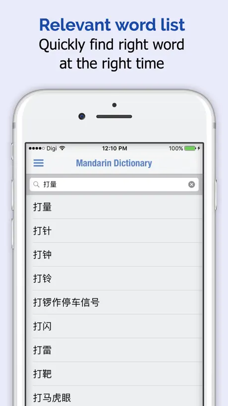 Mandarin Chinese Dictionary +