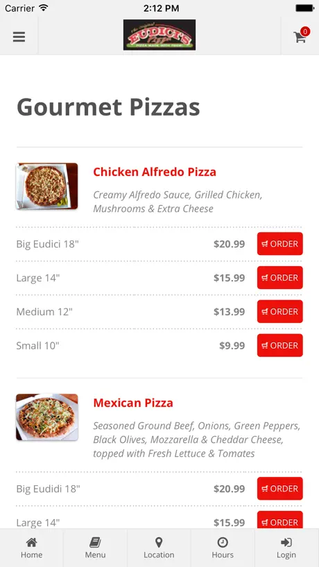 Eudici's Pizza